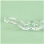 Create idea 10 Pièces Taquets de Cordon de Store Cordon Taquets Stores en Plastique Transparent Enrouleurs de Corde avec Vis pou