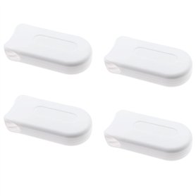 be in your mind 4 Pièces Cordon Poids de Rechange pour Stores Verticaux Enrouleurs Volets de Fenêtre Blanc en Plastique Poignée