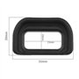 Be In Your Mind 2pcs FDA-EP17 Oculaire Œilleton Viseur Compatible avec Sony Alpha A6500 A6400 Caméra Viseur Protecteur Accessoir