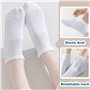 Wamicu Chaussettes Basses Femme, 5 Paires Respirant et anti-transpiration Coton Courtes Chaussettes Sport, Para Running Travail 