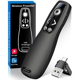 HELLCOOL USB C Télécommande de Présentation sans Fil