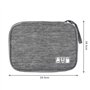 Create idea Sac de Rangement pour Bracelet de Montre Portable Organisateur Étui de Transport Étanche Pochette en Nylon Organisat
