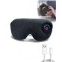 PJYU Masque Chauffant Yeux pour les yeux secs
