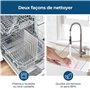 Déshydrateur Alimentaire en Acier Inoxydable, Température Contrôlée (35-75°C), Minuterie 48 Heures, 9 Plateaux en Acier Inoxydab