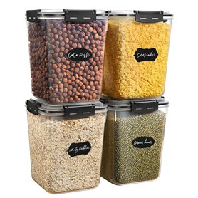 YASHE 5.3L Boîte Conservation Alimentaire Lot de 4