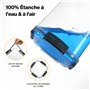 YASHE 5.3L Boîte Conservation Alimentaire Lot de 4, Boîte Rangement Cuisine en Plastique avec Couvercle, Sans BPA Boîte Hermetiq