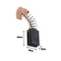 The Lord of the Tools 2 paires de Brosses à Charbon pour Meuleuse d'angle avec Coupure Automatique Compatible avec Black & Decke