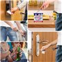 Porte Clef Extensible Cable Acier 60cm
