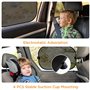 AiQInu Pare Soleil Voiture Bébé Enfant (2 Pièces), Universelle Soleil FenêTre De Voiture pour Enfant, Pare Soleil Auto AdhéSifs 