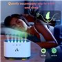 AiQInu Humidificateur d'Air 900ML, Pick-up Dynamique Humidifier Chambre avec 6 Buses et 7 Couleurs LED, 25dB Ultra Silencieux, H
