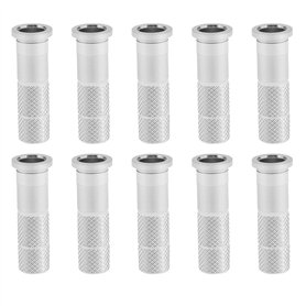 be in your mind 30pcs Base d'insertion de Flèche 6.2mm en Aluminium Base de Tir à l'arc Insère des Remplacements pour Pratique d