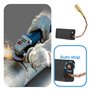 Be In Your Mind Lot de 4pcs Balais de Charbon Remplacement Compatible avec Bosch GWS 7 125 Meuleuse Outils Électriques Balais de