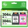 Prodoki 304XL Cartouches d'encre Remplacement pour HP Cartouche 304 Noir et Couleur pour Cartouche Encre 304 XL pour HP Deskjet