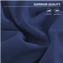 Taie Oreiller 50x70 Lot de 2 en Premium Microfibre - avec Fermeture Éclair Invisible- Housse Coussin Doux, Confortable, Respiran