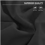 Taie Oreiller 50x70 Lot de 2 en Premium Microfibre - avec Fermeture Éclair Invisible- Housse Coussin Doux, Confortable, Respiran
