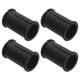 Create idea Lot de 4 manchons de rechange en caoutchouc pour microphone - Accessoires pour intérieur et studio d'enregistrement