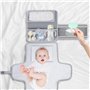 Matériau Imperméable et Tapis Amovible – Idéal pour Voyage