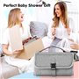 Romon Tapis à Langer Bébé –Matelas à langer portable et imperméable, Matériau Imperméable et Tapis Amovible – Idéal pour Voyage 