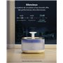 PETLIBRO Fontaine a Eau Chat Ultra Silencieuse, 2,1L Capsule Fontaine à Eau pour Chat avec 4 Filtres et 4 Éponges, Deux Modes de