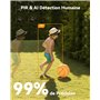 Imou 2K Caméra Surveillance WiFi Extérieur sans Fil Batterie, Caméra de Surveillance Extérieur, PIR & AI Détection Humaine, Visi