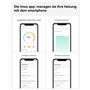 Imou Smart Home Kit Thermostat de radiateur 1+2, Thermostat Intelligent avec Fonction App Imou App/plannings/Geofencing/détectio