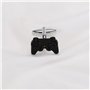 Be In Your Mind 2pcs Boutons de Manchette Contrôleur de Jeu - Poignée de Manette de Jeu en Cuivre - Accessoires de Mariage pour 