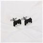Be In Your Mind 2pcs Boutons de Manchette Contrôleur de Jeu - Poignée de Manette de Jeu en Cuivre - Accessoires de Mariage pour 