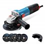 DongCheng Meuleuse d'angle 1100 W Disque 125 mm
