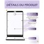 Enkifun Miroir de Poche 8 LED Miroir Illuminé Maquillage Miroir Portable Maquillage 1X & 2X Grossissant Double Face Ajustable Lu