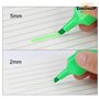 EooUooIP Surligneur, 6 Pièces Stylo Marqueur à Pointe Biseautée Surligneur De Grande Capacité Stylo De Marquage étudiant Stylo G