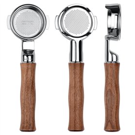 Normcore Portafilter fin sans fond avec panier à haute extraction compatible avec E61 Group Head