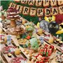 Party Kit de fête d'anniversaire Harry Potter: Harry Vaisselle fête Anniversaire - Wizard Party Tableware Set - 16 Invités Magic