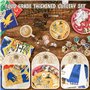 Party Kit de fête d'anniversaire Harry Potter: Harry Vaisselle fête Anniversaire - Wizard Party Tableware Set - 16 Invités Magic