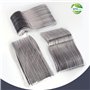 Nkaiso 120 Pièces Argent Couverts Réutilisables, 40 Fourchettes, Cuillères & Couteaux, Réutilisables Vaisselle Parfaits pour les