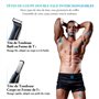 Kensen Rasoir Electriques Homme Corps 2-en-1 Tondeuse Corps Homme Intime Autonomie de 160 mins Tondeuse Intime Homme Étanche Ton
