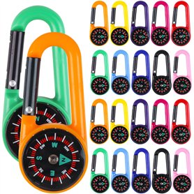 SULOLI 20pcs Mini Boussole Boussole Portative Extérieure
