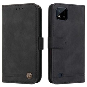 SEAHAI Cuir Coque pour Realme C11 (2021)