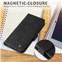 SEAHAI Cuir Coque pour Realme C11 (2021), Très Mince Étui Portefeuille [Blocage RFID] [Fentes pour Cartes] Antichoc PU/TPU Houss