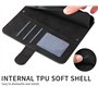 SEAHAI Cuir Coque pour Realme C11 (2021), Très Mince Étui Portefeuille [Blocage RFID] [Fentes pour Cartes] Antichoc PU/TPU Houss
