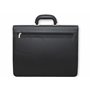 Maleta Porte-Pocuments en éco-cuir pour ordinateur portable avec bandoulière MA32 Noir