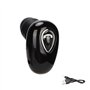 Oreillette Bluetooth 4.1 Unique, Casque de Réduction de Bruit sans Fil, USB pour écouteurs Intra-Auriculaires, Contrôle à Bouton
