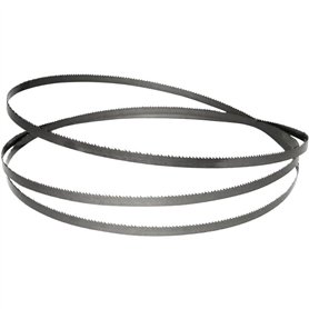 1 pièces 1511mm x 9.5mm lame de scie à ruban à bois 59-1/2 pouces X 3/8 pouces X 6-Tpi coupe du bois lames de scie à ruban stati