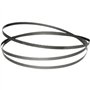 1 pièces 1511mm x 9.5mm lame de scie à ruban à bois 59-1/2 pouces X 3/8 pouces X 6-Tpi coupe du bois lames de scie à ruban stati