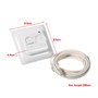 Joyzan Thermostat Plancher Non Programmable, Contrôleur Manuel Température Chauffage Rayonnement Sol Fil Chauffant Système élect