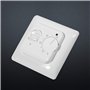 Joyzan Thermostat Plancher Non Programmable, Contrôleur Manuel Température Chauffage Rayonnement Sol Fil Chauffant Système élect