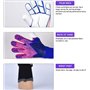 KRUZZO Gants de gardien de but pour enfants, gants de football pour garçons, filles et gardiens juniors, gants de football pour 