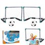 Le soccer de la piscine flottante de football d'eau comprend 2 buts en piscine