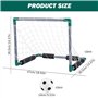 Le soccer de la piscine flottante de football d'eau comprend 2 buts en piscine, 2 balles et 1 pompe des matchs d'été interactifs