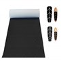 Pesoncarl Tampon de Traction de la Planche de Surf, Pad de Traction de Surf EVA de 36x15 Pouces Non glissé, padboard de Surf Noi