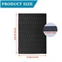 Pesoncarl Tampon de Traction de la Planche de Surf, Pad de Traction de Surf EVA de 36x15 Pouces Non glissé, padboard de Surf Noi